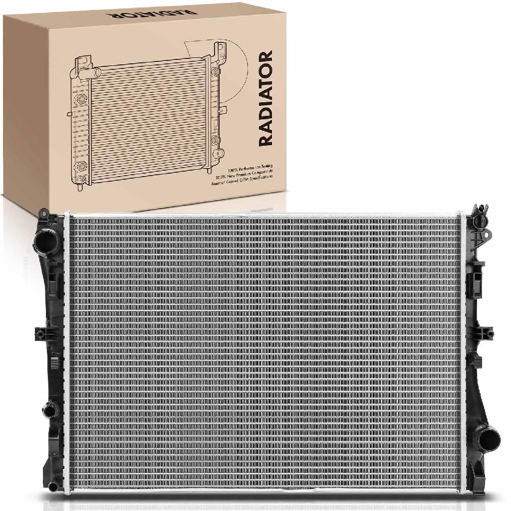 Frankberg 1x Kühler Wasserkühler Motorkühler für Mercedes-Benz W205 S205 W213 C205 1.6L-3.0L
