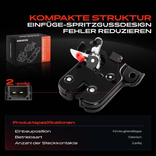 1x Heckklappenschloss für Audi A4 8E5 A6 4B5 A2 8Z0 Bild 1x Heckklappenschloss für Audi A4 8E5 A6 4B5 A2 8Z0