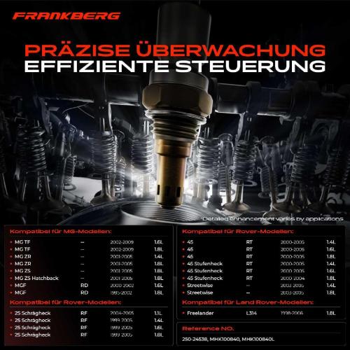 1x Lambdasonde Regelsonde Vor Katalysator für Land Rover Freelander Rover 25 45 MG TF ZR ZS Bild 1x Lambdasonde Regelsonde Vor Katalysator für Land Rover Freelander Rover 25 45 MG TF ZR ZS