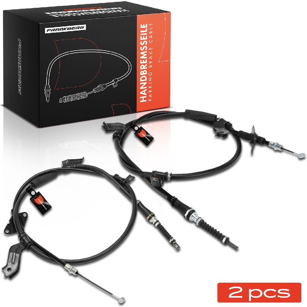 2x Seilzug Feststellbremse Hinterachse beidseitig für Hyundai Sonata V NF 2005-2010