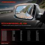 1x Spiegelglas Außenspiegel rechts für Mercedes-Benz A-Klasse W176 B-Klasse W242 W246 C-Klasse W204