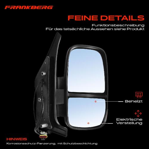 1x Außenspiegel Rechts für Iveco Daily V 2.3L 3.0L 2011-2014 Bild 1x Außenspiegel Rechts für Iveco Daily V 2.3L 3.0L 2011-2014