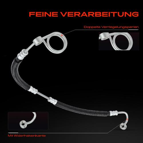 1x Servolenkung Schlauch für Audi A8 4E2 4E8 3.7L 4.2L 5.2L 2002-2010 Bild 1x Servolenkung Schlauch für Audi A8 4E2 4E8 3.7L 4.2L 5.2L 2002-2010