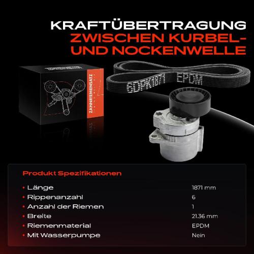 1x Keilrippenriemensatz für Volvo C70 S40 I S60 I S70 S80 I V70 I V70 II XC90 Bild 1x Keilrippenriemensatz für Volvo C70 S40 I S60 I S70 S80 I V70 I V70 II XC90