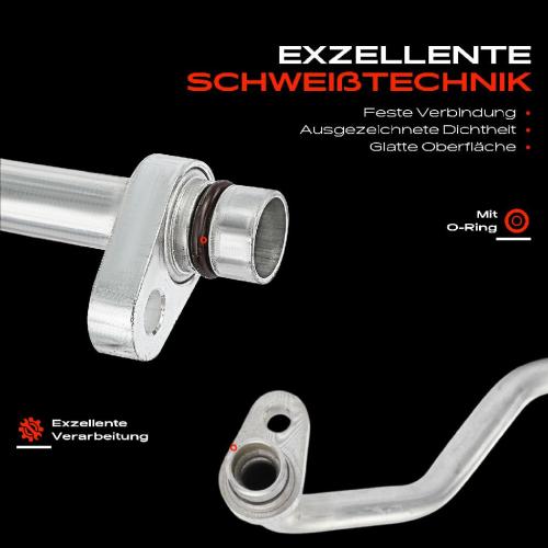 1x Hochdruckleitung Klimaanlage für Renault Kangoo KC0/1 1.9L 1997-2020 Bild 1x Hochdruckleitung Klimaanlage für Renault Kangoo KC0/1 1.9L 1997-2020