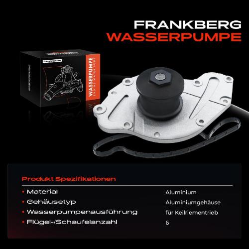 1x Wasserpumpe Kühlwasserpumpe für Chrysler 300 C Pacifica Dodge Journey Nitro 3.5L 4.0L Bild 1x Wasserpumpe Kühlwasserpumpe für Chrysler 300 C Pacifica Dodge Journey Nitro 3.5L 4.0L