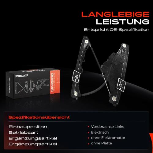 1x Fensterheber Vorne Links für Peugeot 2008 II UC UD UJ UR US UY 19-24 Bild 1x Fensterheber Vorne Links für Peugeot 2008 II UC UD UJ UR US UY 19-24