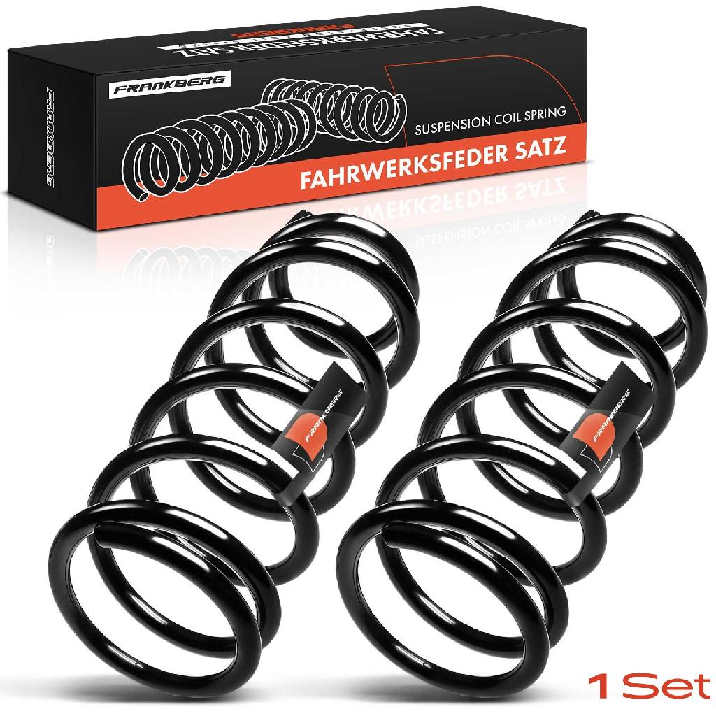 Frankberg 2x Fahrwerksfeder Hinterachse für Nissan Almera I N15 Almera I Hatchback 2.0L 1997-2000
