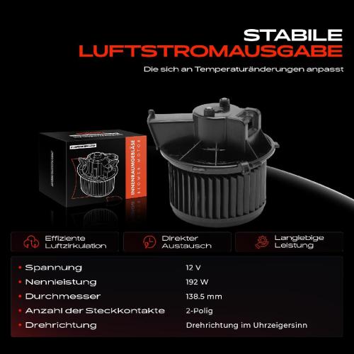 Frankberg 1x Gebläsemotor Innenraumgebläse für Citroën Jumper Fiat Ducato 250 Peugeot Boxer Bild Frankberg 1x Gebläsemotor Innenraumgebläse für Citroën Jumper Fiat Ducato 250 Peugeot Boxer