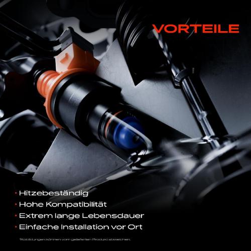 Frankberg 4x Einspritzventil Einspritzdüse für Citroën Ford KA Mazda Peugeot 106 II 306 Partner Bild Frankberg 4x Einspritzventil Einspritzdüse für Citroën Ford KA Mazda Peugeot 106 II 306 Partner