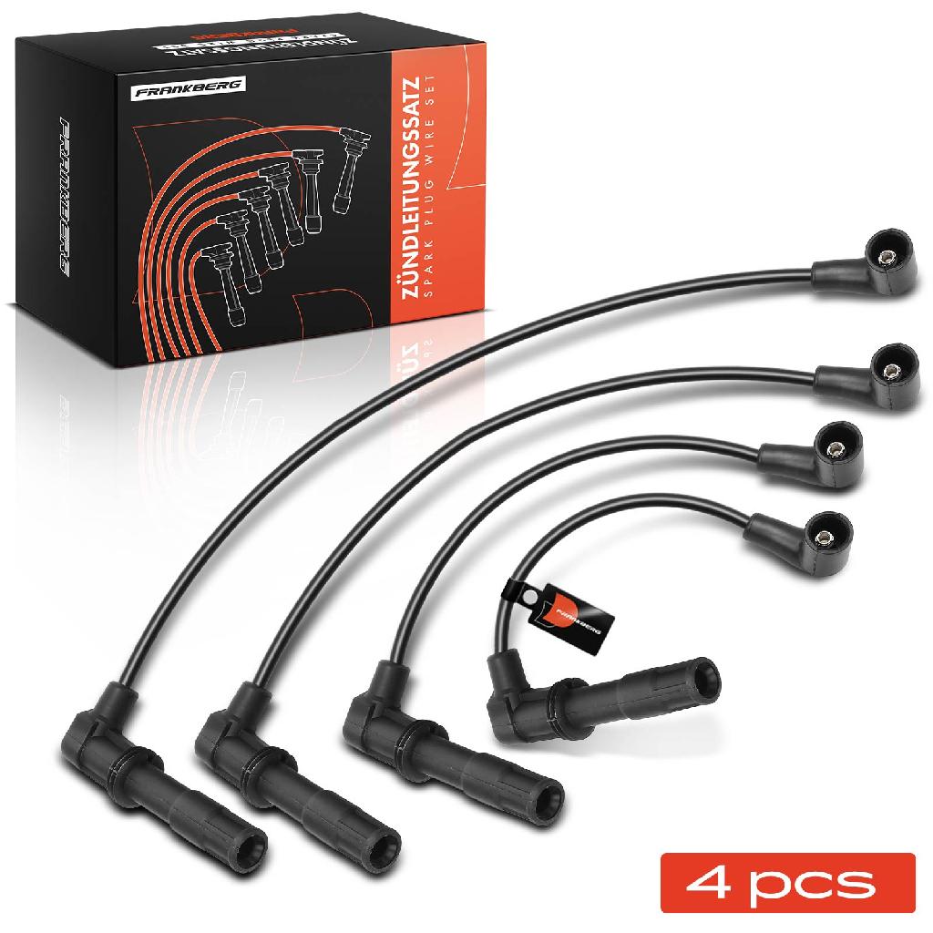 4x Zündleitungssatz Zündkabel für VW Golf IV Polo Bora Skoda Fabia I 6Y2 Seat
