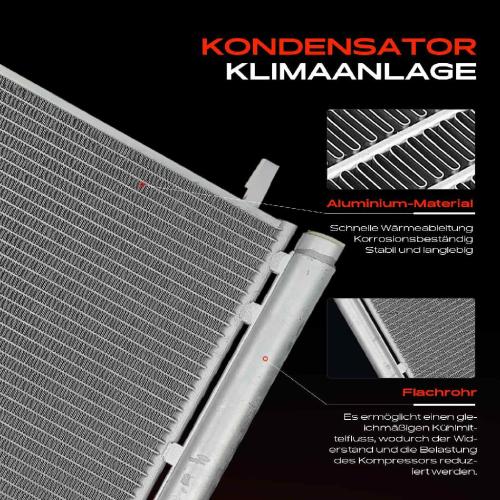 Frankberg 1x Kondensator Klimaanlage für Opel Corsa F P2JO Peugeot 208 II DS DS3 Bild Frankberg 1x Kondensator Klimaanlage für Opel Corsa F P2JO Peugeot 208 II DS DS3