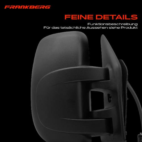 1x Außenspiegel Rechts für Nissan Interstar Opel Movano Renault Master II X70 JD FD Bild 1x Außenspiegel Rechts für Nissan Interstar Opel Movano Renault Master II X70 JD FD