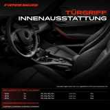 4x Türgriff Innenausstattung Beidseitig für BMW 7er F01 F02 F03 F04 2008-2015
