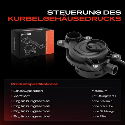 1x Ventil Kurbelgehäusentlüftung für Mercedes-Benz W202 W210 B901 Bild 1x Ventil Kurbelgehäusentlüftung für Mercedes-Benz W202 W210 B901
