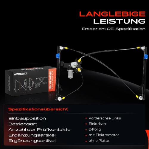 1x Fensterheber Vorne Links für Renault Clio III BR0/1 CR0/1 SB SR Bild 1x Fensterheber Vorne Links für Renault Clio III BR0/1 CR0/1 SB SR