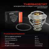 1x Thermostat Kühlmittel für VW Golf Passat T5 Audi A3 A4 TT Seat Altea Skoda
