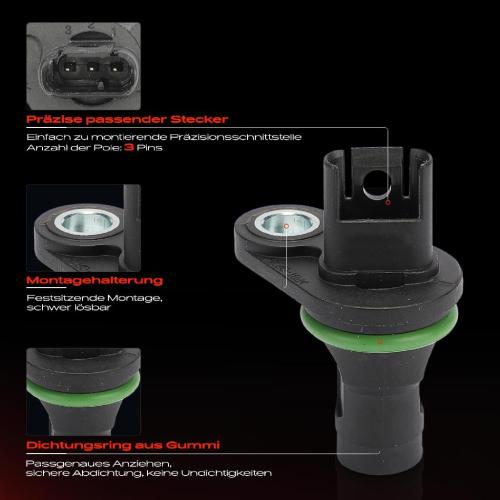 1x Kurbelwellensensor Impulsgeber für BMW 1er E81 3er E90 E91 E92 E93 5er 6er X1 X3 Bild 1x Kurbelwellensensor Impulsgeber für BMW 1er E81 3er E90 E91 E92 E93 5er 6er X1 X3