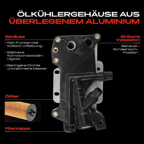 1x Ölkühler Automatikgetriebe für BMW F10 F11 520i 528i F07 528i 1.6L 2.0L Bild 1x Ölkühler Automatikgetriebe für BMW F10 F11 520i 528i F07 528i 1.6L 2.0L