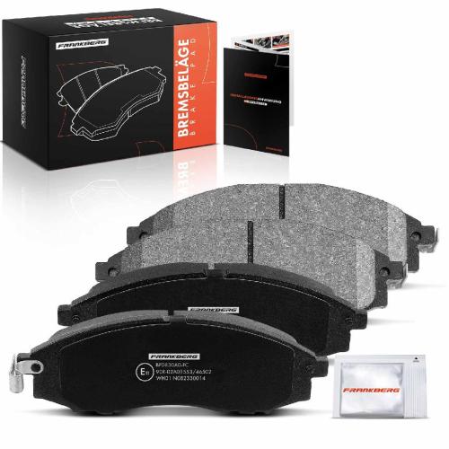 Frankberg 4x Bremsbeläge Vorderachse für Nissan NP300 Pick-up D22 2.5L 2.4L 2001-2015 2001-2015 Bild Frankberg 4x Bremsbeläge Vorderachse für Nissan NP300 Pick-up D22 2.5L 2.4L 2001-2015 2001-2015