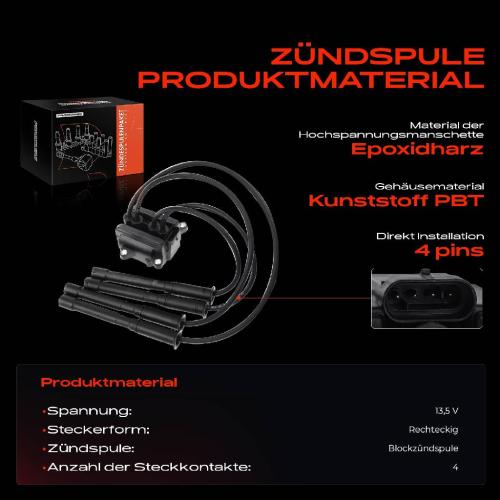 1x Zündmodul Zündspule für Nissan Kubistar Kasten Renault Clio II Kangoo Express Thalia I Twingo Bild 1x Zündmodul Zündspule für Nissan Kubistar Kasten Renault Clio II Kangoo Express Thalia I Twingo