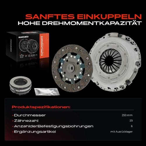 1x Kupplungssatz für Ford Ranger TKE Transit Bus FB FC FD FS FZ Transit Kasten FA Transit Pritsche/Fahrgestell Bild 1x Kupplungssatz für Ford Ranger TKE Transit Bus FB FC FD FS FZ Transit Kasten FA Transit Pritsche/Fahrgestell