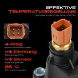 1x Thermostat Kühlmittel für Hyundai i10 BA IA KIA Picanto TA 1.0L 1.2L 2011-2022