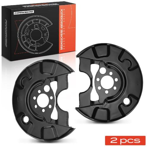 Frankberg 2x Ankerblech Bremsscheibe Hinterachse Beidseitig für VW Passat 3A2 35I 3A5 Corrado 1988-1997 Bild Frankberg 2x Ankerblech Bremsscheibe Hinterachse Beidseitig für VW Passat 3A2 35I 3A5 Corrado 1988-1997