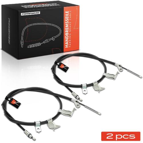 2x Seilzug Feststellbremse Hinterachse beidseitig für Nissan Qashqai I J10 JJ10E NJ10 J11 Bild 2x Seilzug Feststellbremse Hinterachse beidseitig für Nissan Qashqai I J10 JJ10E NJ10 J11