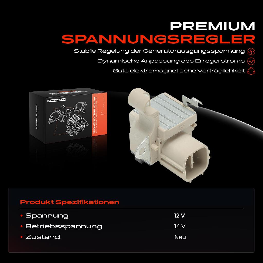 1x Lichtmaschinenregler Generatorregler für Toyota Land Cruiser Prado J12 3.0L