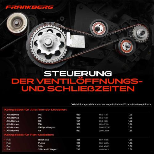 1x Zahnriemensatz Zahnriemen Wasserpumpe für Alfa Romeo 145 146 155 156 Fiat Stilo Bild 1x Zahnriemensatz Zahnriemen Wasserpumpe für Alfa Romeo 145 146 155 156 Fiat Stilo