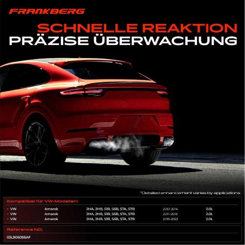 Frankberg 1x Abgastemperatursensor für VW Amarok 2Ha 2Hb S1B S6B S7A S7B 2.0L Bild Frankberg 1x Abgastemperatursensor für VW Amarok 2Ha 2Hb S1B S6B S7A S7B 2.0L