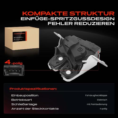 1x Heckklappenschloss für Mercedes-Benz GLK-Klasse X204 2008-2015 Bild 1x Heckklappenschloss für Mercedes-Benz GLK-Klasse X204 2008-2015