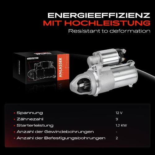 1x Anlasser Starter für Chevrolet Captiva HHR Malibu Opel Antara Insignia A Saab 9-3 Cabriolet Kombi 9-3X 9-5 Bild 1x Anlasser Starter für Chevrolet Captiva HHR Malibu Opel Antara Insignia A Saab 9-3 Cabriolet Kombi 9-3X 9-5