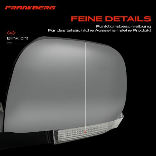 1x Außenspiegel Rechts für Mitsubishi Pajero II III IV Van Sport V3W V6W V7W V8W V9W V8 Bild 1x Außenspiegel Rechts für Mitsubishi Pajero II III IV Van Sport V3W V6W V7W V8W V9W V8