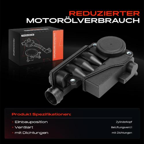 1x Ölabscheider Kurbelgehäuseentlüftung für Audi A4 8E A5 A6 Avant A8 4E 2005-2011 Bild 1x Ölabscheider Kurbelgehäuseentlüftung für Audi A4 8E A5 A6 Avant A8 4E 2005-2011