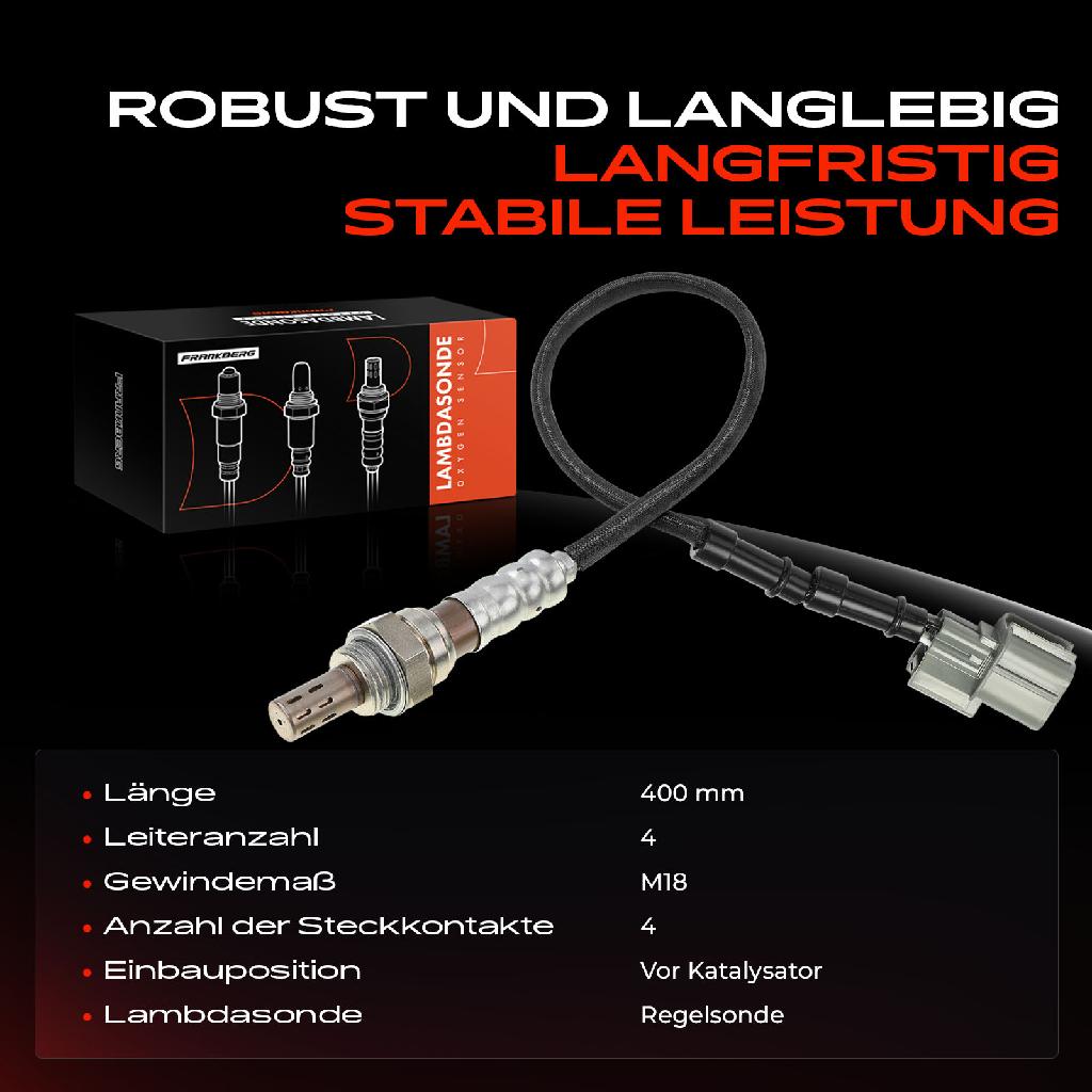 1x Lambdasonde Regelsonde Vor Katalysator für Honda Accord VI Civic V VI NSX CRX III HR-V 1990-2007