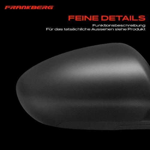 Frankberg 1x Außenspiegel Rechts für Nissan Qashqai I J10 JJ10E NJ10 1.5L 1.6L 2.0L 2007-2013 Bild Frankberg 1x Außenspiegel Rechts für Nissan Qashqai I J10 JJ10E NJ10 1.5L 1.6L 2.0L 2007-2013