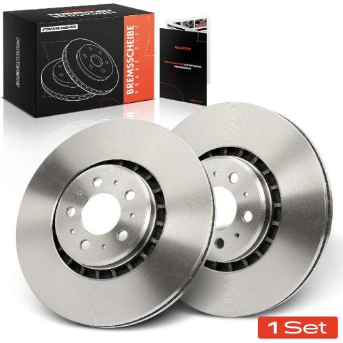 2x Bremsscheiben Vorderachse für Volvo XC90 I 275 2.4L 2.5L 2.9L 3.2L 4.4L 2002-2014 Bild 2x Bremsscheiben Vorderachse für Volvo XC90 I 275 2.4L 2.5L 2.9L 3.2L 4.4L 2002-2014