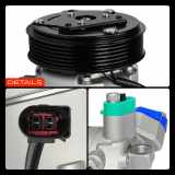 1x Klimakompressor für Seat Mii KE1 Skoda Citigo VW Load UP 121 122 123 1.0L Bj ab 2011