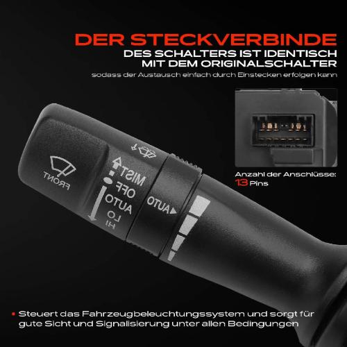 1x Kombischalter Lenkstockschalter für KIA Rio III UB Hyundai i20 PB PBT 1.4L Bild 1x Kombischalter Lenkstockschalter für KIA Rio III UB Hyundai i20 PB PBT 1.4L