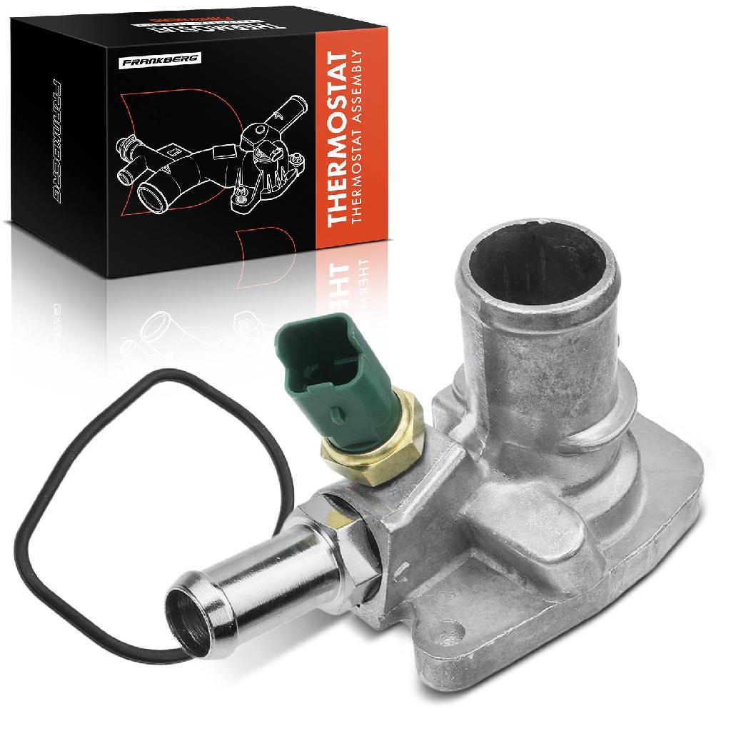 Frankberg 1x Thermostat Kühlmittel für Fiat 500 Panda Ford KA Lancia Ypsilon 1.2L