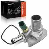 Frankberg 1x Thermostat Kühlmittel für Fiat 500 Panda Ford KA Lancia Ypsilon 1.2L