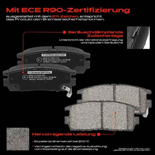 4x Bremsbeläge Hinterachse für Opel Antara Chevrolet Captiva Sport Van C100 C140 2006-2025 Bild 4x Bremsbeläge Hinterachse für Opel Antara Chevrolet Captiva Sport Van C100 C140 2006-2025