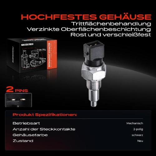 1x Bremslichtschalter für BMW 1 2 3 4 5 E81 E87 E36 E46 E90-E93 E34 E39 F36 Bild 1x Bremslichtschalter für BMW 1 2 3 4 5 E81 E87 E36 E46 E90-E93 E34 E39 F36