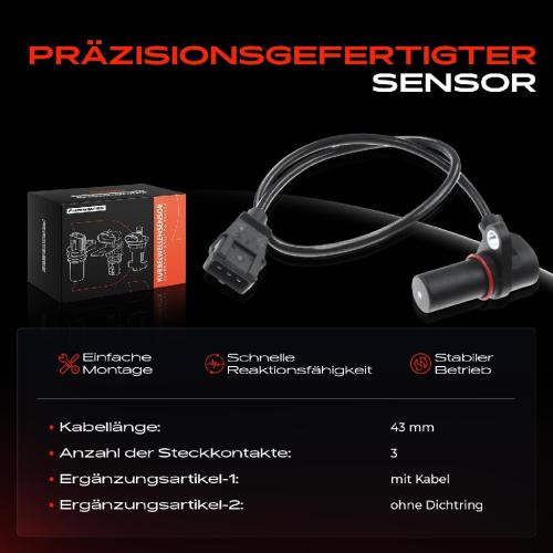 1x Kurbelwellensensor Impulsgeber für Fiat Marea 185 Lancia Kappa 838A 838 838B Bild 1x Kurbelwellensensor Impulsgeber für Fiat Marea 185 Lancia Kappa 838A 838 838B