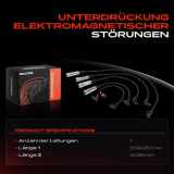 5x Zündleitungssatz Zündkabel für VW Polo Seat Arosa 6H1 Cordoba 6K1 Ibiza II