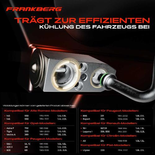 1x Expansionsventil Klimaanlage für Opel Astra F G Zafira Calibra A Corsa B Omega B Bild 1x Expansionsventil Klimaanlage für Opel Astra F G Zafira Calibra A Corsa B Omega B