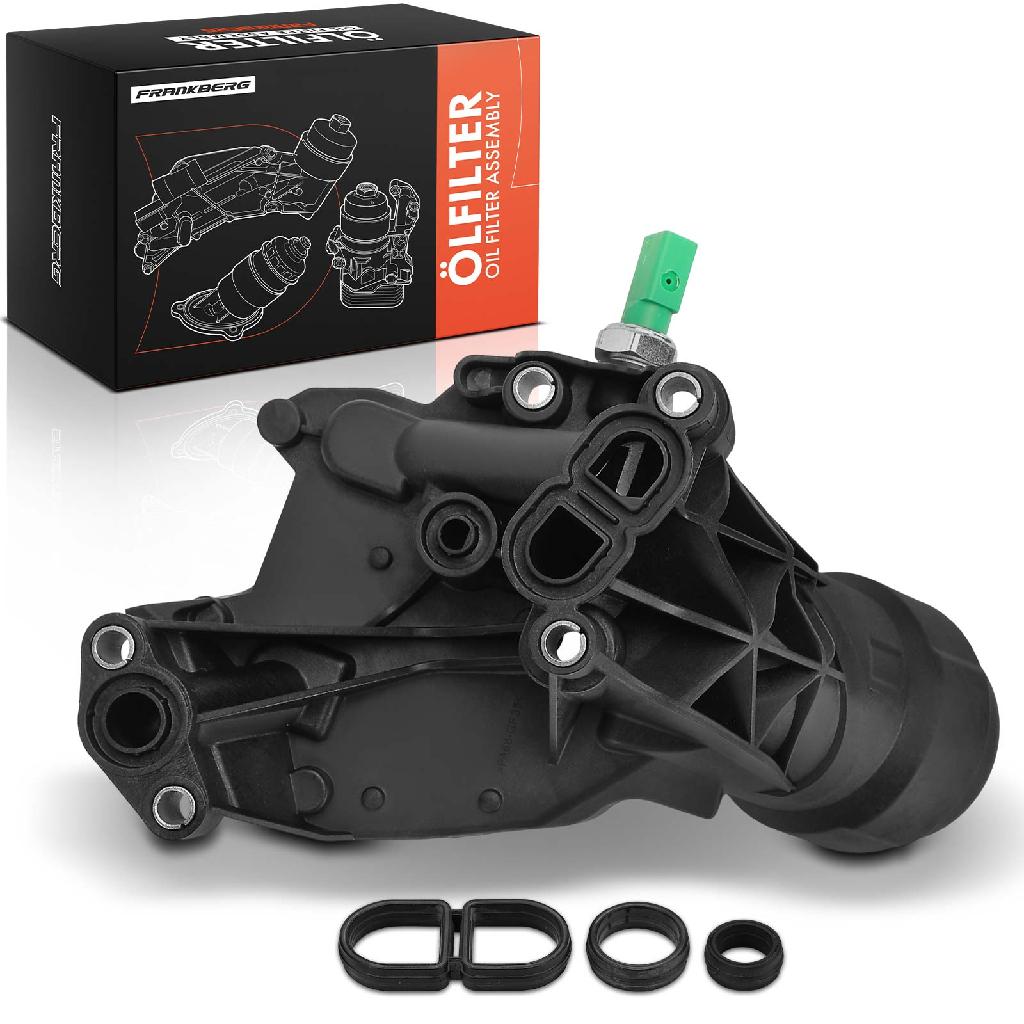 1x ÖlkühlerÖlfilter für Audi A4 Allroad Avant 8W A5 F5 A6 4G Q5