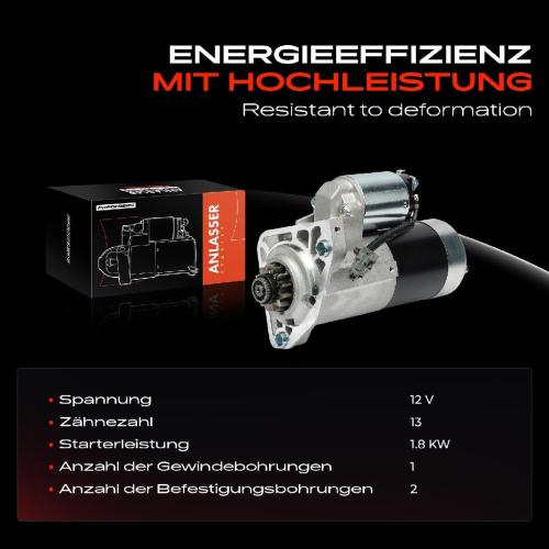 1x Anlasser Starter für Nissan Pathfinder III R51 4.0L Bj ab 2005 Bild 1x Anlasser Starter für Nissan Pathfinder III R51 4.0L Bj ab 2005